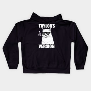 taylors cat version Kids Hoodie